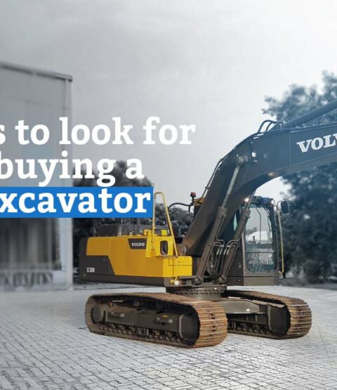 buy used excavator
