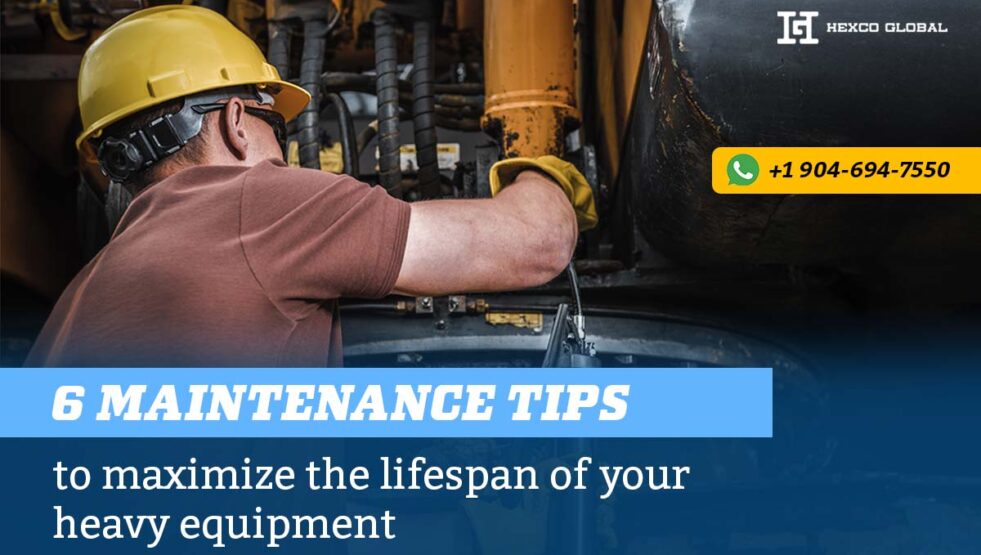 maintenance tips heavy equipment